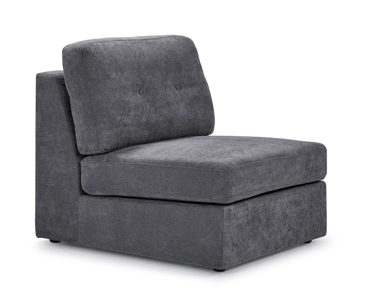 Feeling Connected - Connex 3-Piece Modular Chaise - Light Grey