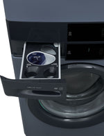 Electrolux Denim Blue Laundry Tower Single Unit Front Load Washer (5.1 Cu. Ft.) and Electric Dryer (8 Cu. Ft.) - ELTE730CAD