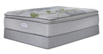 Beautyrest Max+ Valley Pillow Top Medium Queen Mattress and Boxspring Set