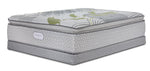 Beautyrest Max+ Essence Euro Top Plush Twin Mattress and Low Profile Boxspring Set