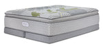 Beautyrest Max+ Essence Euro Top Plush King Mattress and Low Profile Split Boxspring Set