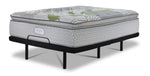Beautyrest Max+ Valley Pillow Top Medium Full Mattress and L2 Motion Pro Adjustable Base