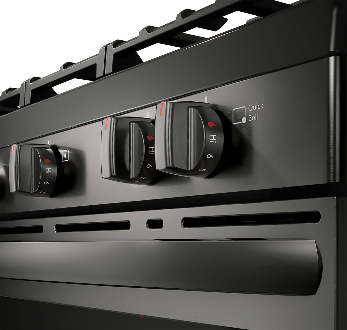 Frigidaire Black Stainless Steel Gas Freestanding Range with Air Fry (5.1 Cu. Ft.) - FCRG3083AD