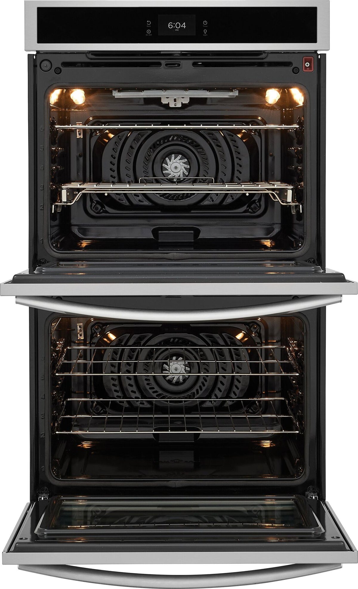 Frigidaire Gallery Stainless Steel 30" Double Electric Wall Oven with Stone-Baked Pizza (10.6 Cu. Ft.) - GCWD3070AF