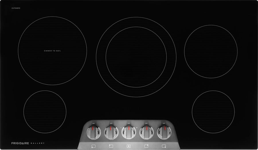 Frigidaire Gallery Black Stainless Steel 36" Electric Cooktop - GCCE3670BD