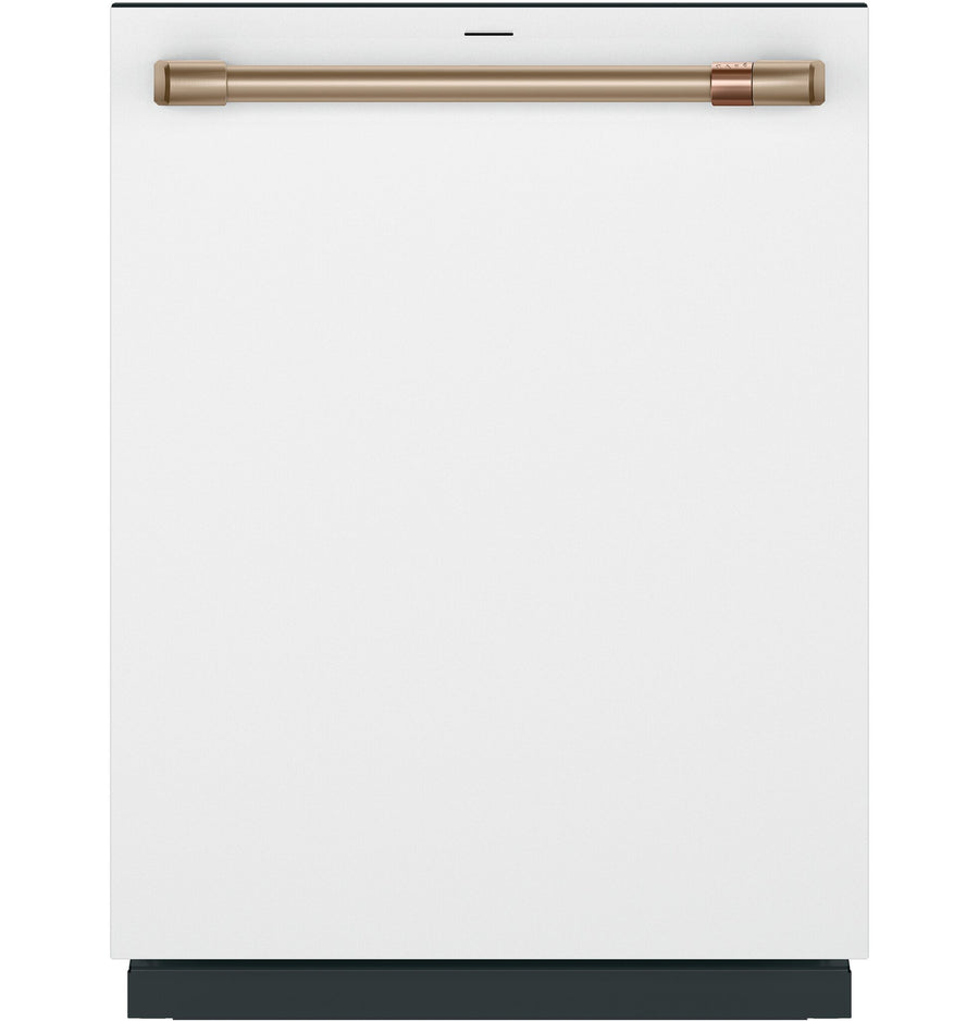 Café Matte White Custom-Fit Dishwasher with UltraWash - CDT888P4VW2