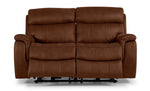 Haven Dual Power Reclining Loveseat - Mocha