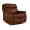 Haven Dual Power Reclining Chair - Mocha