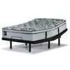 Sealy Posturepedic® Palatial Crest® Kamden II Firm Eurotop Queen Mattress and L2 Motion Pro Adjustable Base