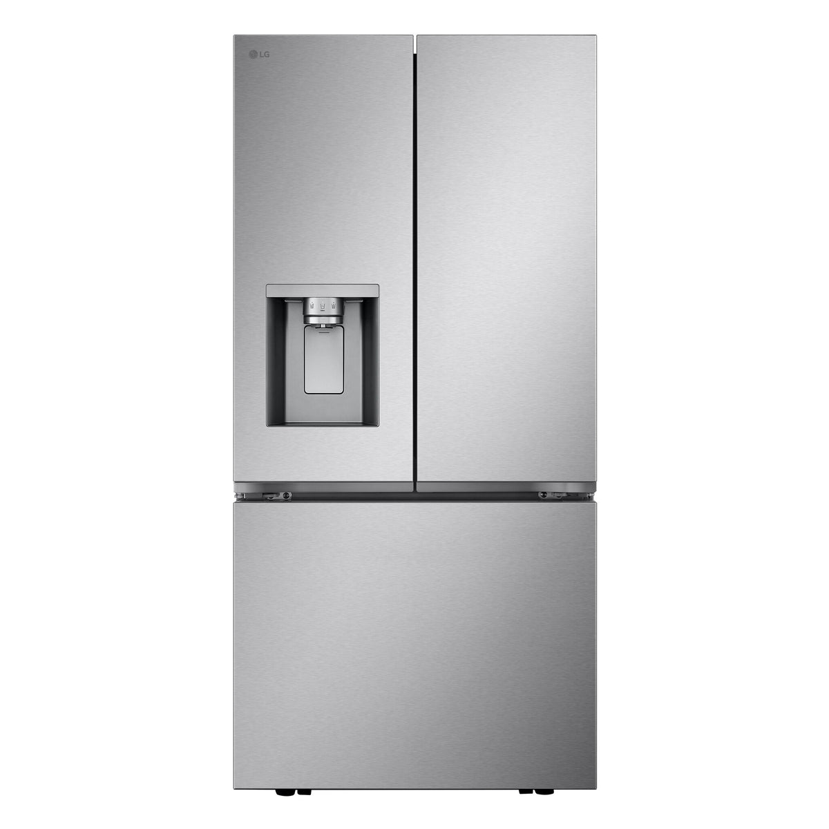 LG 33" 24.5 Cu. Ft. Smudge Resistant Stainless Steel French Door Refrigerator with ThinQ® Technology - LF25S6330S