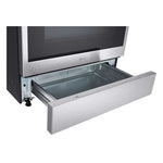 LG Smudge Resistant Stainless Steel Slide-In Induction Range with Air Fry (6.3 Cu.Ft) - LSIL6334XE