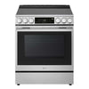 LG Smudge Resistant Stainless Steel Smart Electric Slide-In Range with Air Sous Vide (6.3 Cu.Ft) - LSEL6337XE