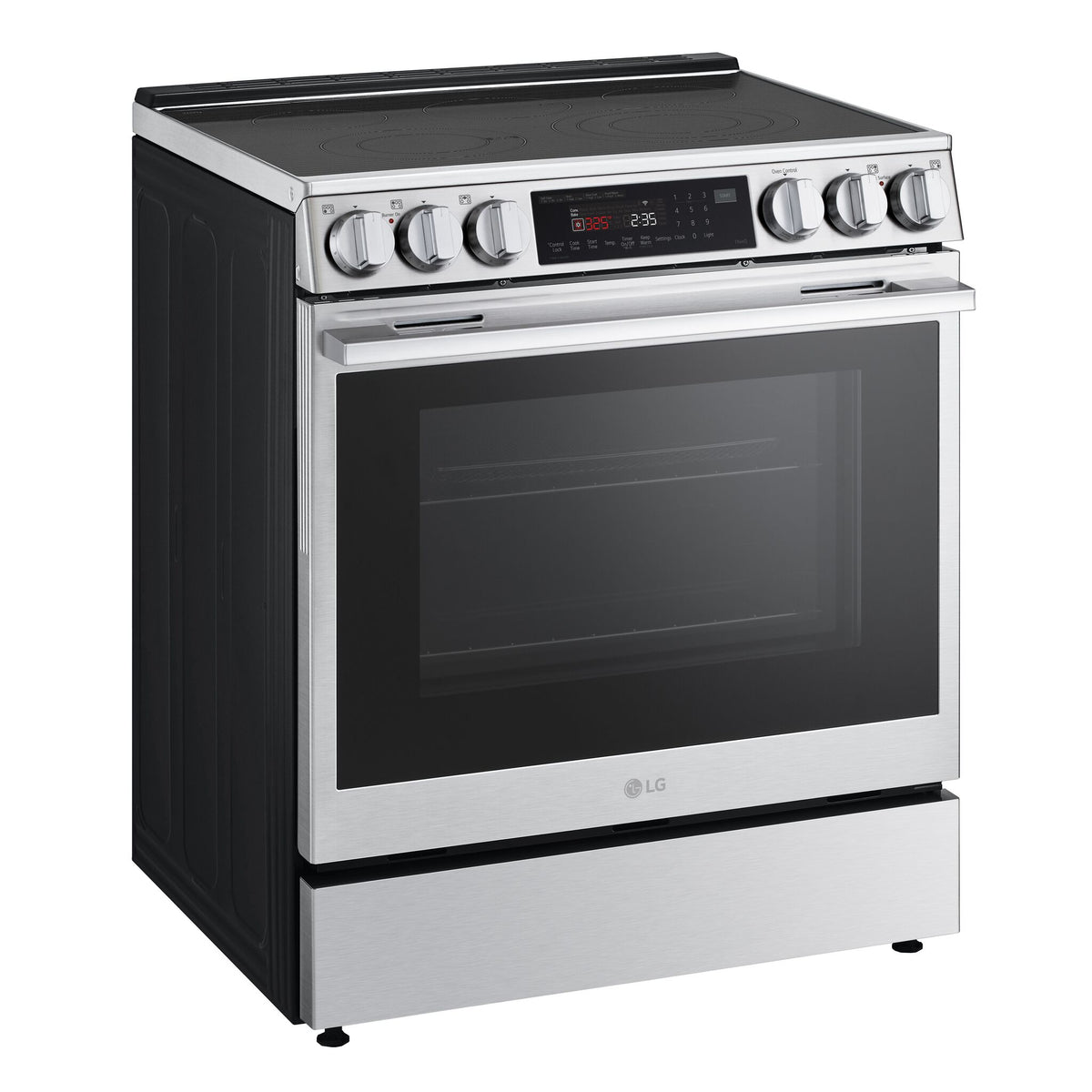 LG Smudge Resistant Stainless Steel Smart Electric Slide-In Range (6.3 Cu.Ft) - LSEL6335XE