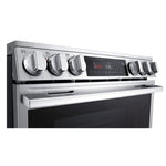 LG Smudge Resistant Stainless Steel Smart Electric Slide-In Range (6.3 Cu.Ft) - LSEL6335XE