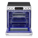 LG Smudge Resistant Stainless Steel Smart Electric Slide-In Range (6.3 Cu.Ft) - LSEL6335XE