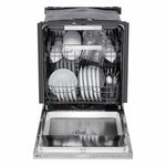 LG Smudge Resistant Stainless Steel 46dB Top Control Dishwasher with FlushFit™ Design, QuadWash® Pro and AutoVentDry™ - LDNPQ555S