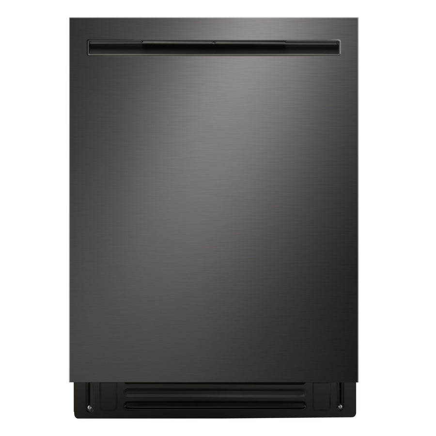 LG Smudge Resistant Black Stainless Steel 46dB Top Control Dishwasher with FlushFit™ Design, QuadWash® Pro and AutoVentDry™ - LDNPQ555D