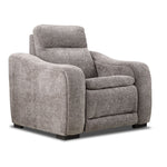 Madison Dual Power Recliner - Brown