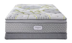 Beautyrest Max Moon Euro Top Plush Twin Mattress and Low Profile Boxspring Set