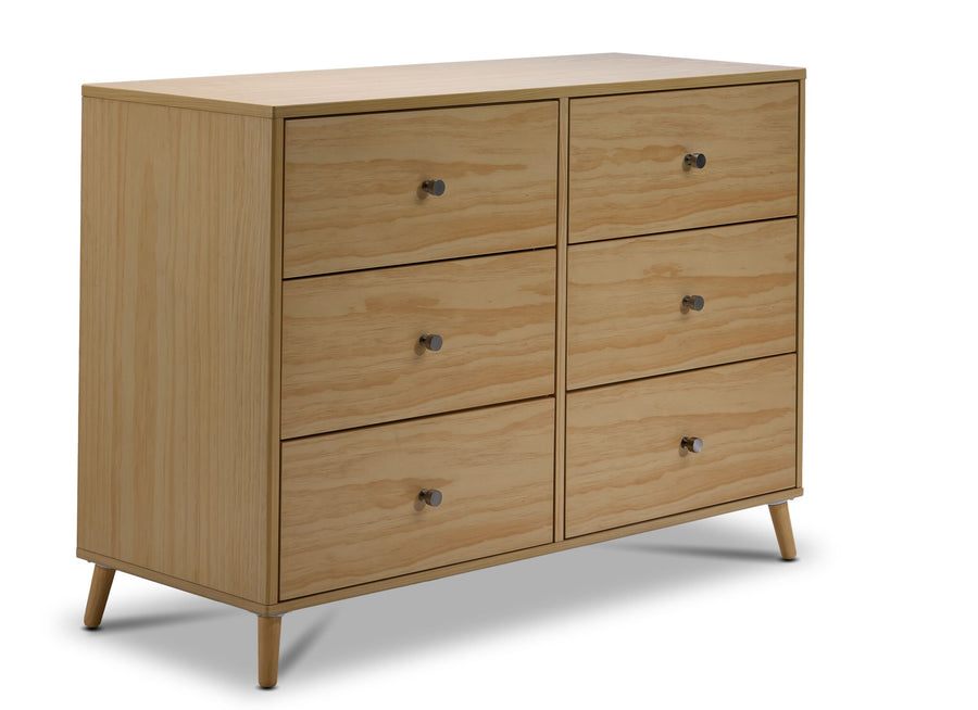 Delta Children Nico 6 Drawer Dresser - Natural