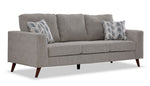 Orleans Sofa, Loveseat and Chair Set - Grey