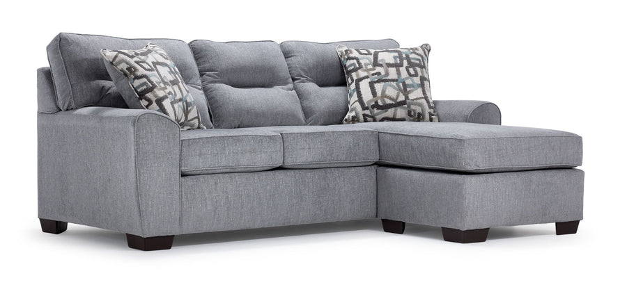 Mackay Reversible Chaise Sofa - Grey