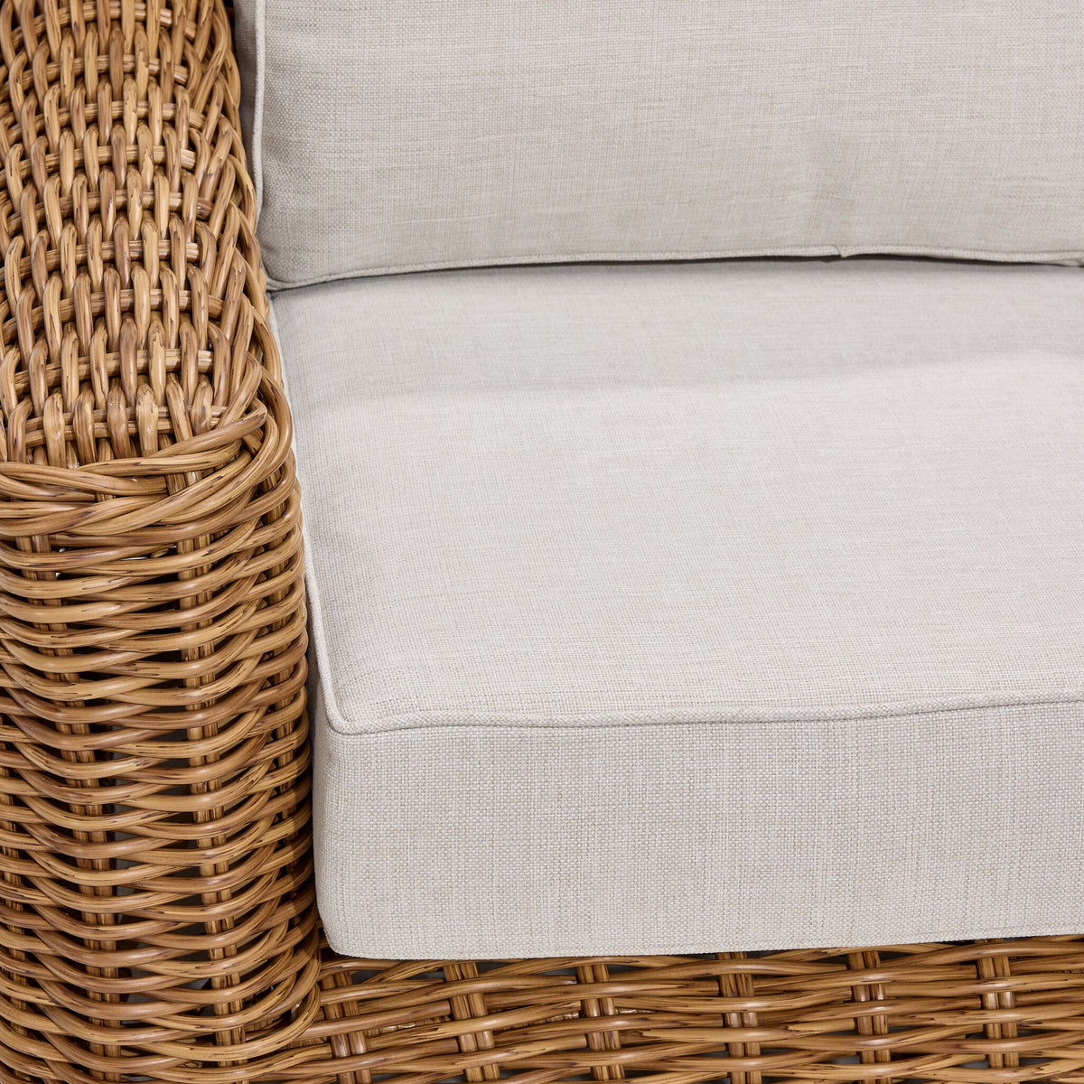 Salina Outdoor Swivel Chair - Brown