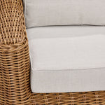 Salina Outdoor Loveseat - Brown
