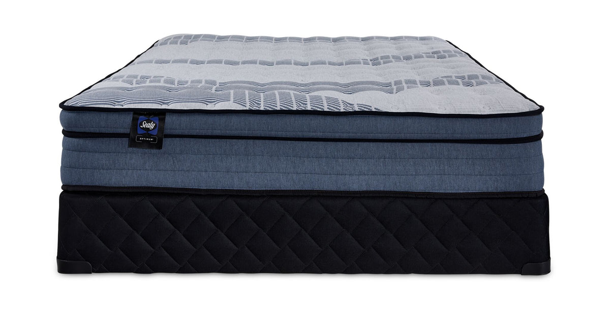 Sealy® Essentials Remy Firm Eurotop King Mattress and Split Boxspring Set