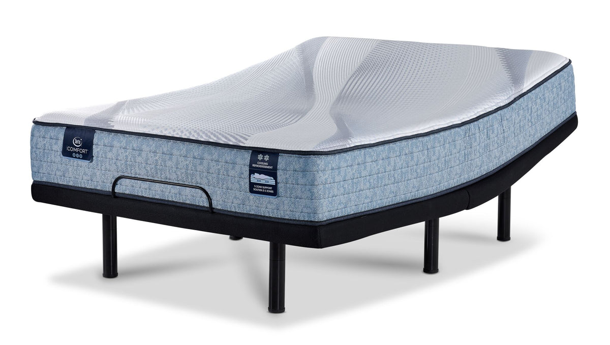 Serta iComfort® AIR 1 Firm 11.5" Queen Mattress and L2 Motion Pro Adjustable Base