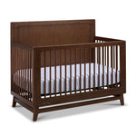 Delta Children Spencer 6-in-1 Convertible Crib - Teak Brown