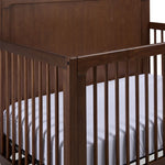 Delta Children Spencer 6-in-1 Convertible Crib - Teak Brown