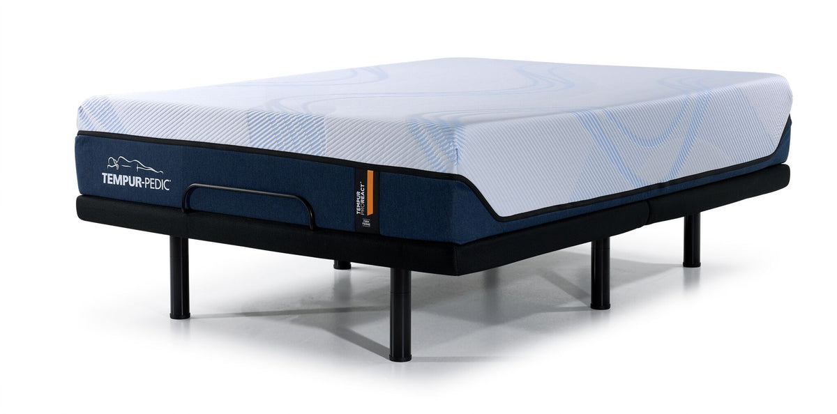 Tempur-Pedic Pro React 2.0 Firm 12" Queen Mattress and L2 Motion Pro Adjustable Base