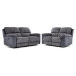Vandelay Power Reclining Sofa and Loveseat Set - Blue