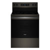 Whirlpool Print Resistant Black Stainless Electric Freestanding Range (5.3 Cu.Ft.) - YWFES5030RV