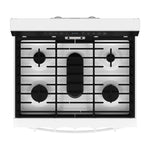 Whirlpool White Gas Freestanding Range (5 Cu.Ft.) - WFGS7530RW