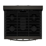Whirlpool Print Resistant Black Stainless Gas Freestanding Range (5 Cu.Ft) - WFGS7530RV