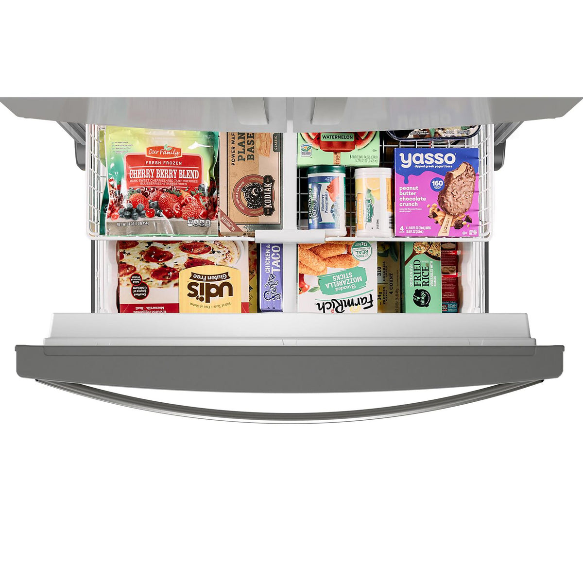 Whirlpool Fingerprint Resistant Stainless Steel French Door Refrigerator (24.7 Cu.Ft.) - WRFF3436RZ