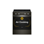 Whirlpool Black-on-Stainless Slide-In Gas Convection Range (5 cu.ft.) - WSGS5030SV--
