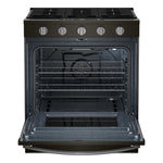 Whirlpool Black-on-Stainless Slide-In Gas Convection Range (5 cu.ft.) - WSGS5030SV