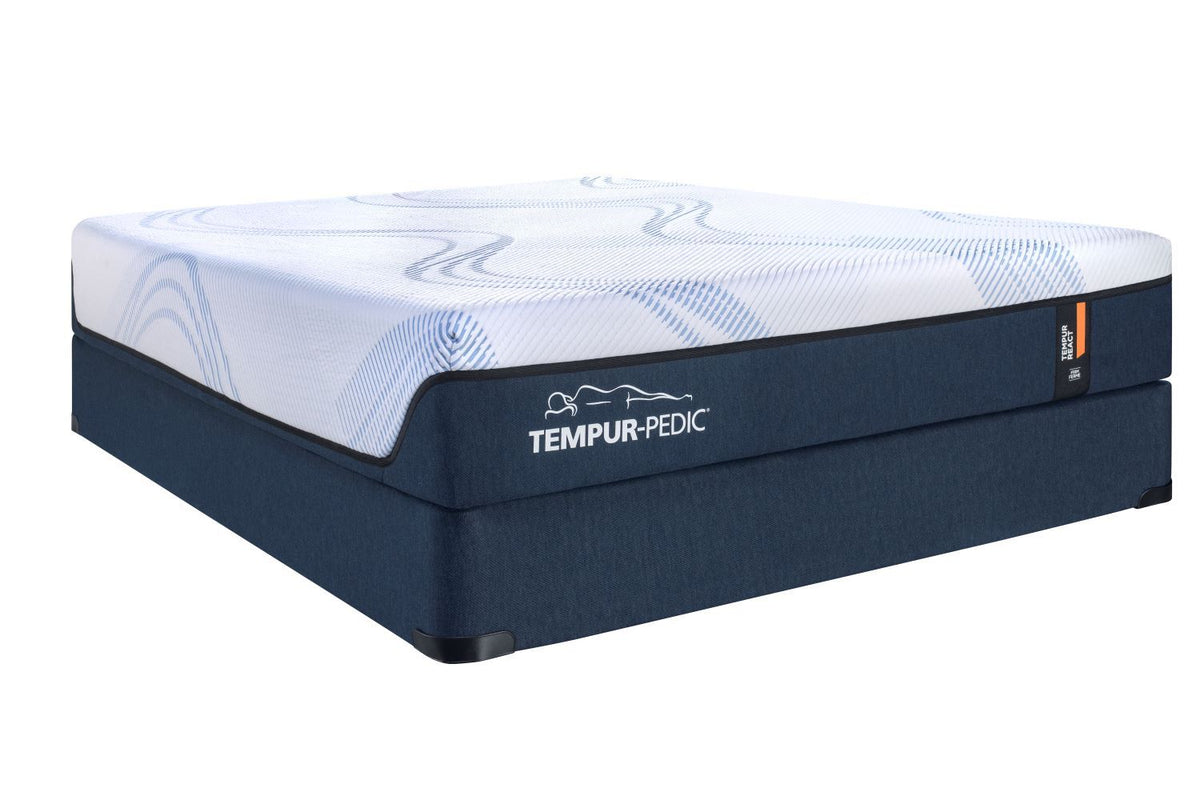 Tempur-Pedic React 2.0 Firm 11" King Mattress and Split Boxspring Set