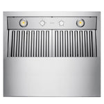 VICTORY Stainless Steel 36-Inch 1200 CFM Wall Mount Range Hood for Outdoor BBQ - Twister-BBQ-36