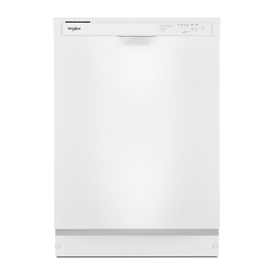 Whirlpool White 24" Dishwasher (57 dBA) - WDF341PAPW