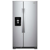 Whirlpool 33.1" 21.4 Cu. Ft. Stainless Steel Side-by-Side Refrigerator - WRS321SDHZ