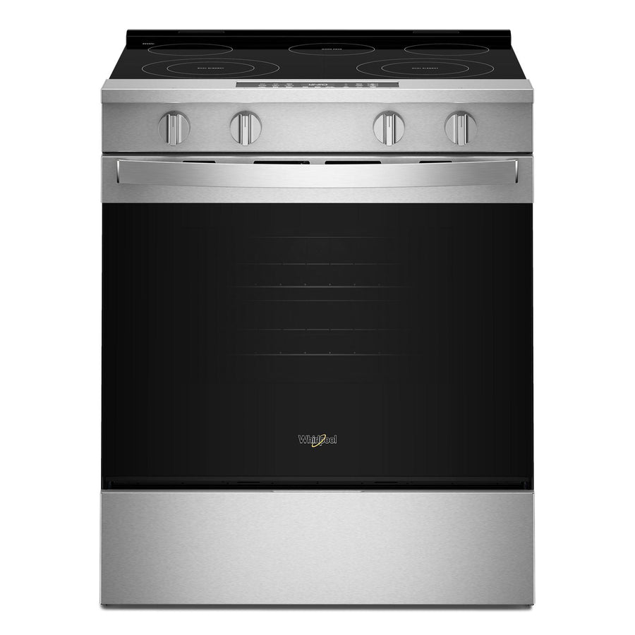 Whirlpool Fingerprint Resistant Stainless Steel Slide-In Smart Electric Convection Range (5.3 Cu. Ft.) - YWSES4530TZ