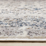 Chateau Charm 6'7" x 9'6" Elegant Classic Area Rug - Grey, Beige