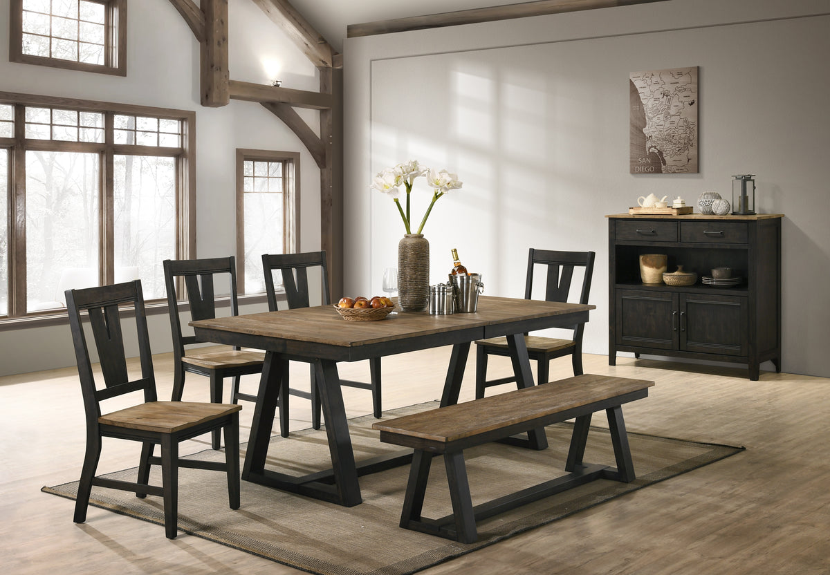 Addie Server - Brown