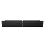 Charlie Bunk Bed Drawers - Dark Chocolate