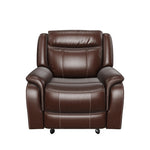 Scorpio Glider Recliner - Whiskey Brown