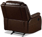 Scorpio Glider Recliner - Whiskey Brown